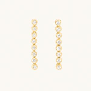 One O'Clock Tennis Earring, Petite (single)