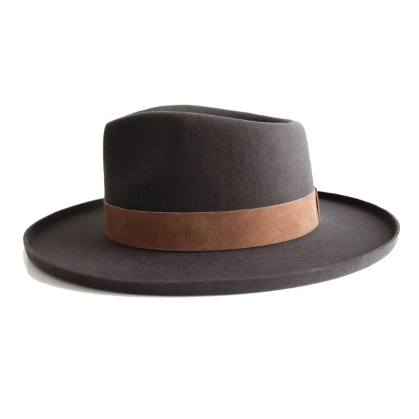 ECHO PARK FEDORA HAT-  BLACK [Fast shipping and box packing] - Image 3