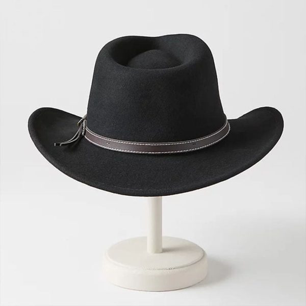 Crushable Wool Cowboy Hat - Image 7