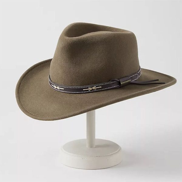 Crushable Wool Cowboy Hat - Image 2