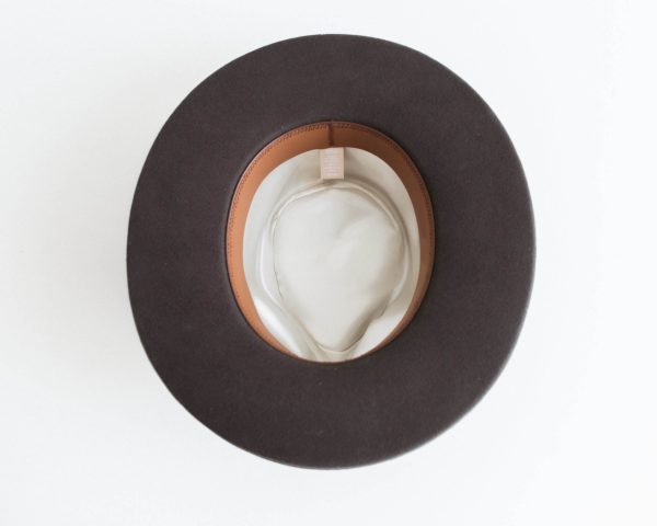 ECHO PARK FEDORA HAT-  BLACK [Fast shipping and box packing] - Image 8