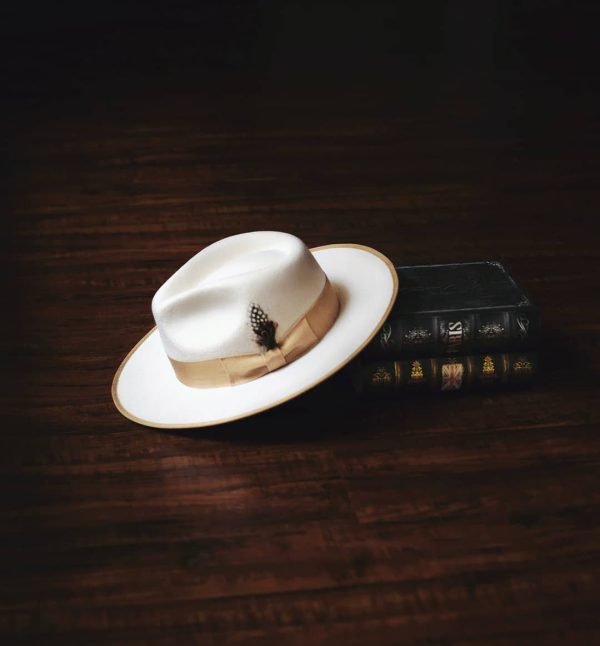 Eerguson Fedora - Ivory [Fast shipping and box packing] - Image 7