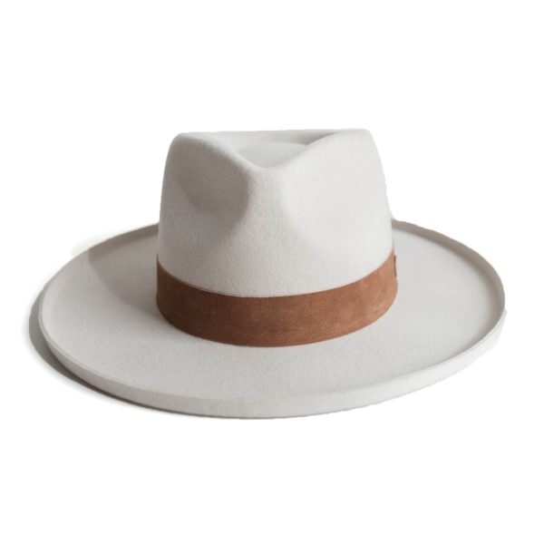 ECHO PARK FEDORA HAT C IVORY - Image 5