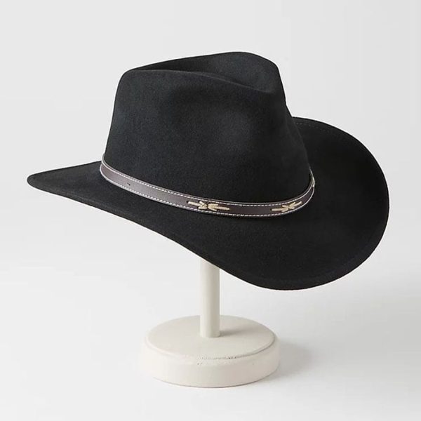 Crushable Wool Cowboy Hat - Image 6