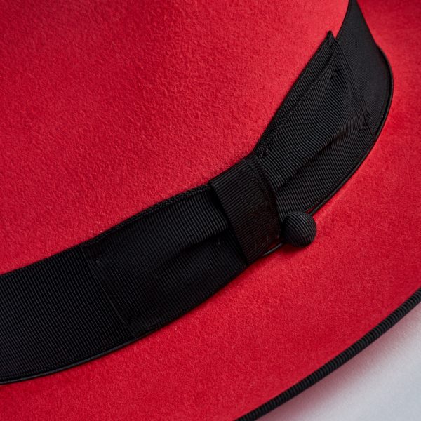 The Fox Fedora-Sunset Orange[Fast shipping and box packing] - Image 12