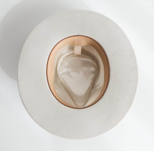 ECHO PARK FEDORA HAT C IVORY - Image 8