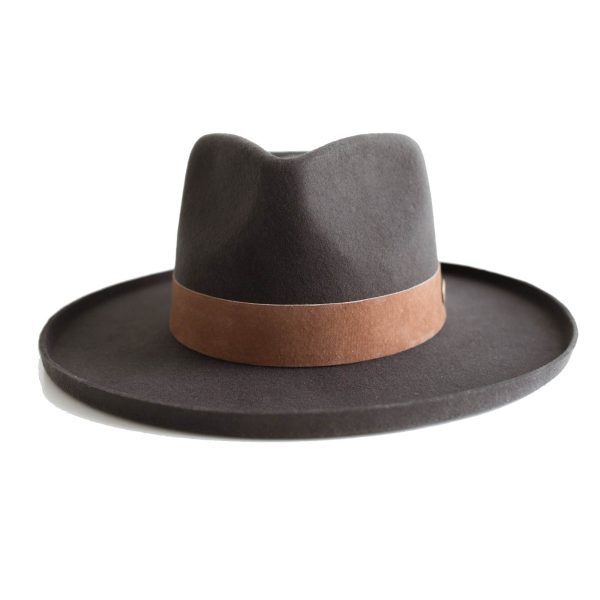 ECHO PARK FEDORA HAT-  BLACK [Fast shipping and box packing] - Image 2