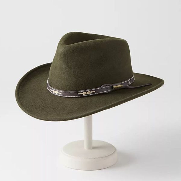 Crushable Wool Cowboy Hat - Image 3