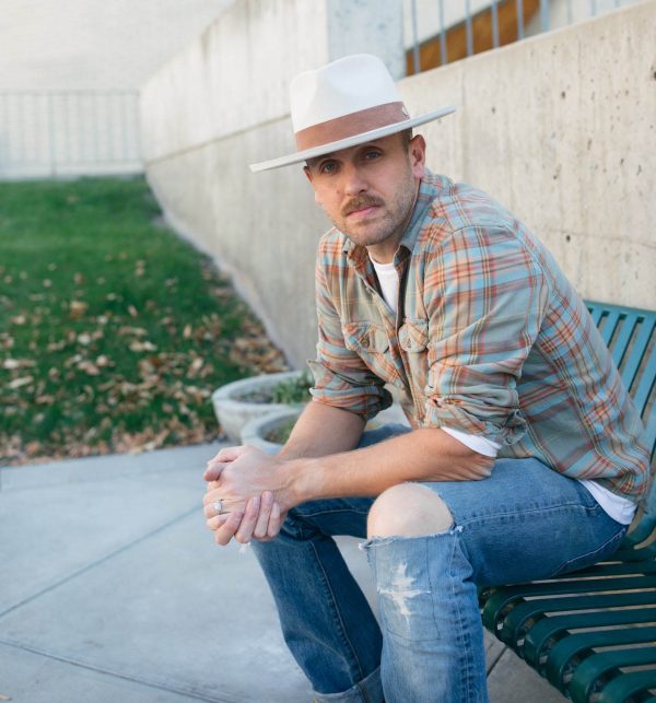 ECHO PARK FEDORA HAT C IVORY - Image 4