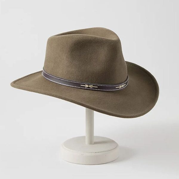 Crushable Wool Cowboy Hat - Image 9