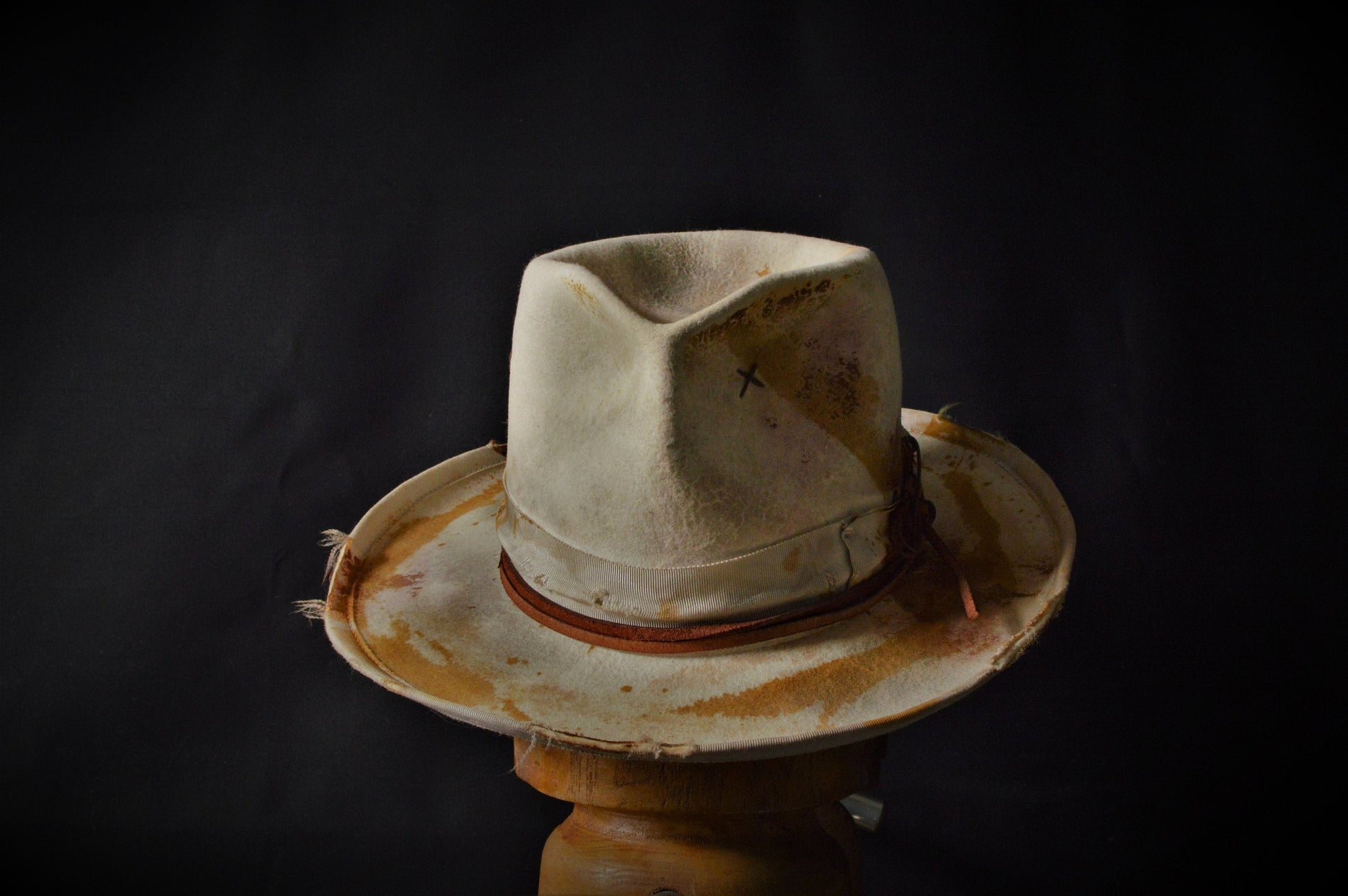 Sierra Nevada - distressed white fedora - Image 6